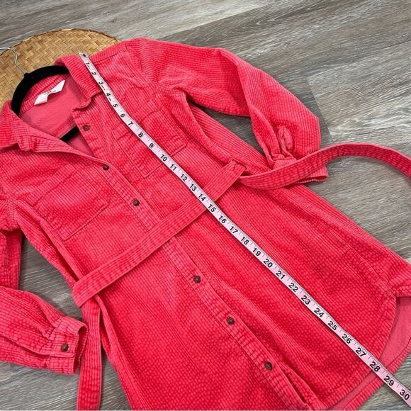 H&M pink corduroy dress barbiecore - Picture 3 of 4